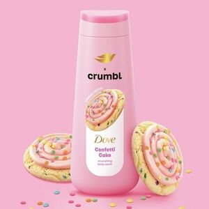Dove | Bath & Body | Dove X Crumbl Confetti Cake Nourishing Body Wash